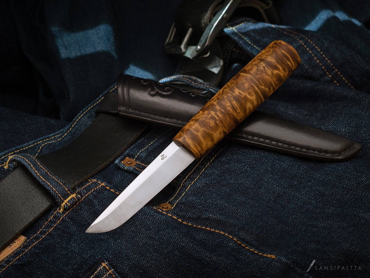 ROG Puukko Knife and Sheath - an all around woods & home knife